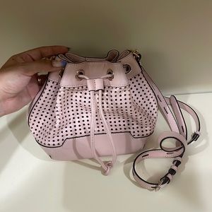 Rebecca Minkoff Pink Bucket Bag Crossbody
